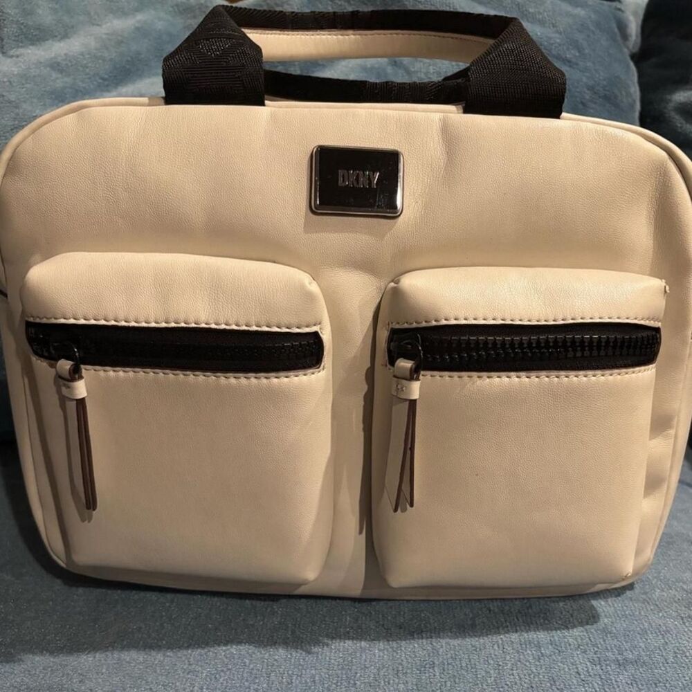 Dkny Women's Cream and Tan Bag